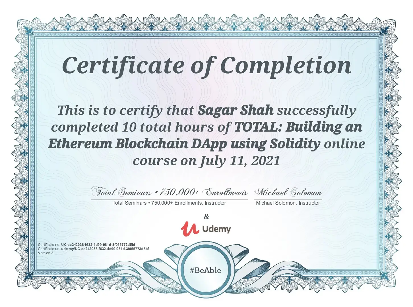 Building An Ethereum Blockchain DApp Using Solidity